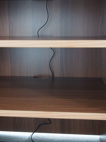 画像3: 【事業所様お届け 限定商品】Jシリーズ レジカウンター ホワイト W600×H1000 配線穴・鍵付き レジ台 受付カウンター 木製カウンター 店舗什器 カウンター お会計 (3)