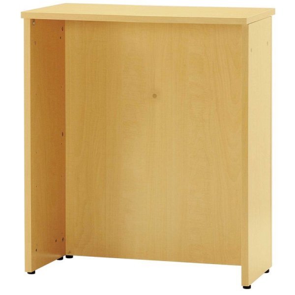 画像4: 【事業所様お届け 限定商品】受付カウンター ハイカウンター W900×D450 [ホワイト/ナチュラル/ウォルナット] おしゃれ クリニック 店舗用 (4)