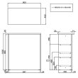 画像13: 【事業所様お届け 限定商品】受付カウンター ハイカウンター W900×D450 [ホワイト/ナチュラル/ウォルナット] おしゃれ クリニック 店舗用 (13)