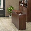 画像10: 【事業所様お届け 限定商品】受付カウンター ハイカウンター W1200×D450 [ホワイト/ナチュラル/ウォルナット] おしゃれ クリニック 店舗用 (10)