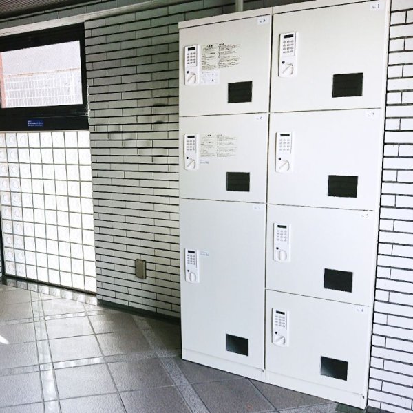 画像7: 【開梱/設置迄無料/必要小物も】宅配ボックス 電源・メンテナンス不要 S×1個 L×1個 ホワイト 液晶タイプ 宅配ロッカー 集合住宅・マンション向け PLUS ※屋内用 (7)