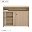 画像6: TEMPOシリーズ ハイカウンター書庫型 中棚付  W1200×D394×H1000mm [4カラー] 木製 受付カウンター 店舗 エントランス おしゃれ 消毒水拭きOK ハイテーブル【法人様限定】 (6)