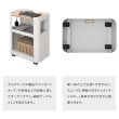 画像10: スチールオープンワゴン 3段 [ホワイト/ブラック] キャスター付き インサイド フリーアドレス用 R.F.YAMAKAWA製【法人様限定】 (10)