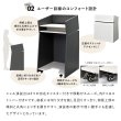 画像8: 演説台 W900 ホワイト 2ヶ口コンセント付き キャスター付き 高級仕上 木質 演台 講演台 R.F.YAMAKAWA製【法人様限定】 (8)
